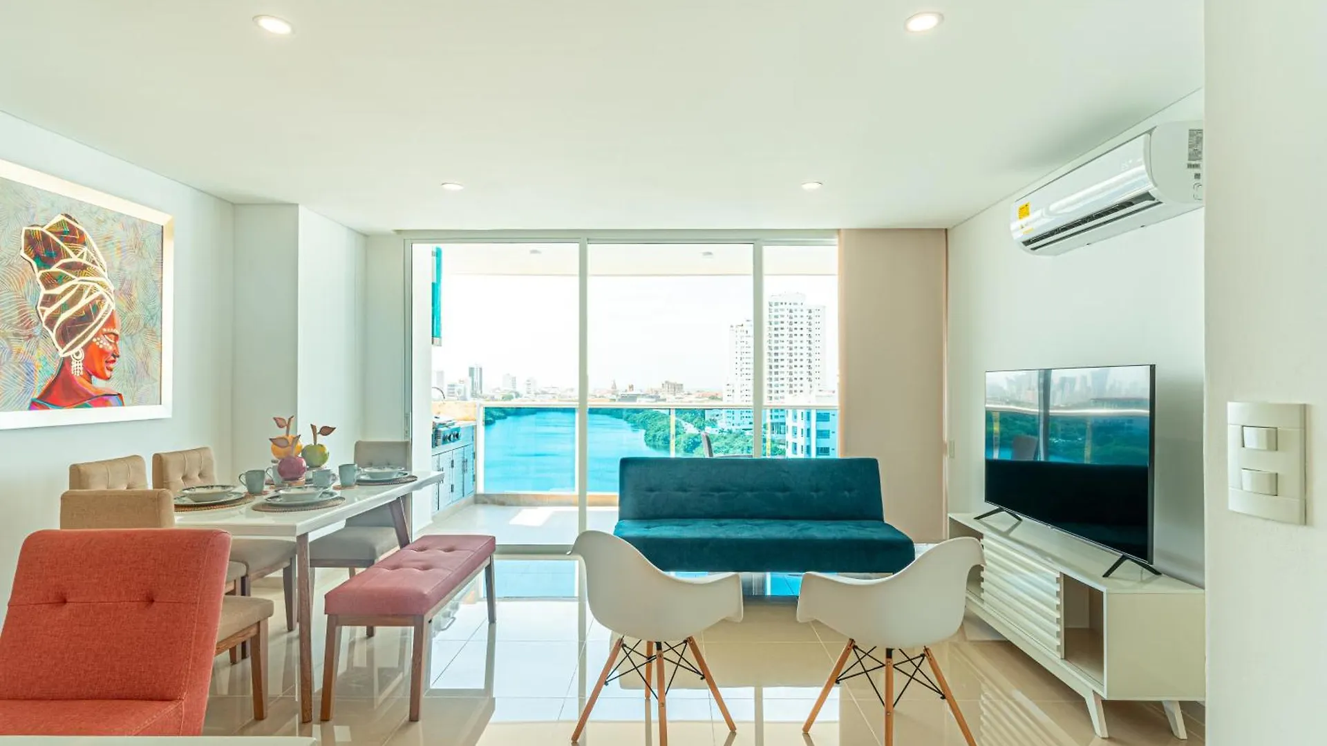 Porto Novo -Spectacular Condo Minutes From The Old City Cartagena