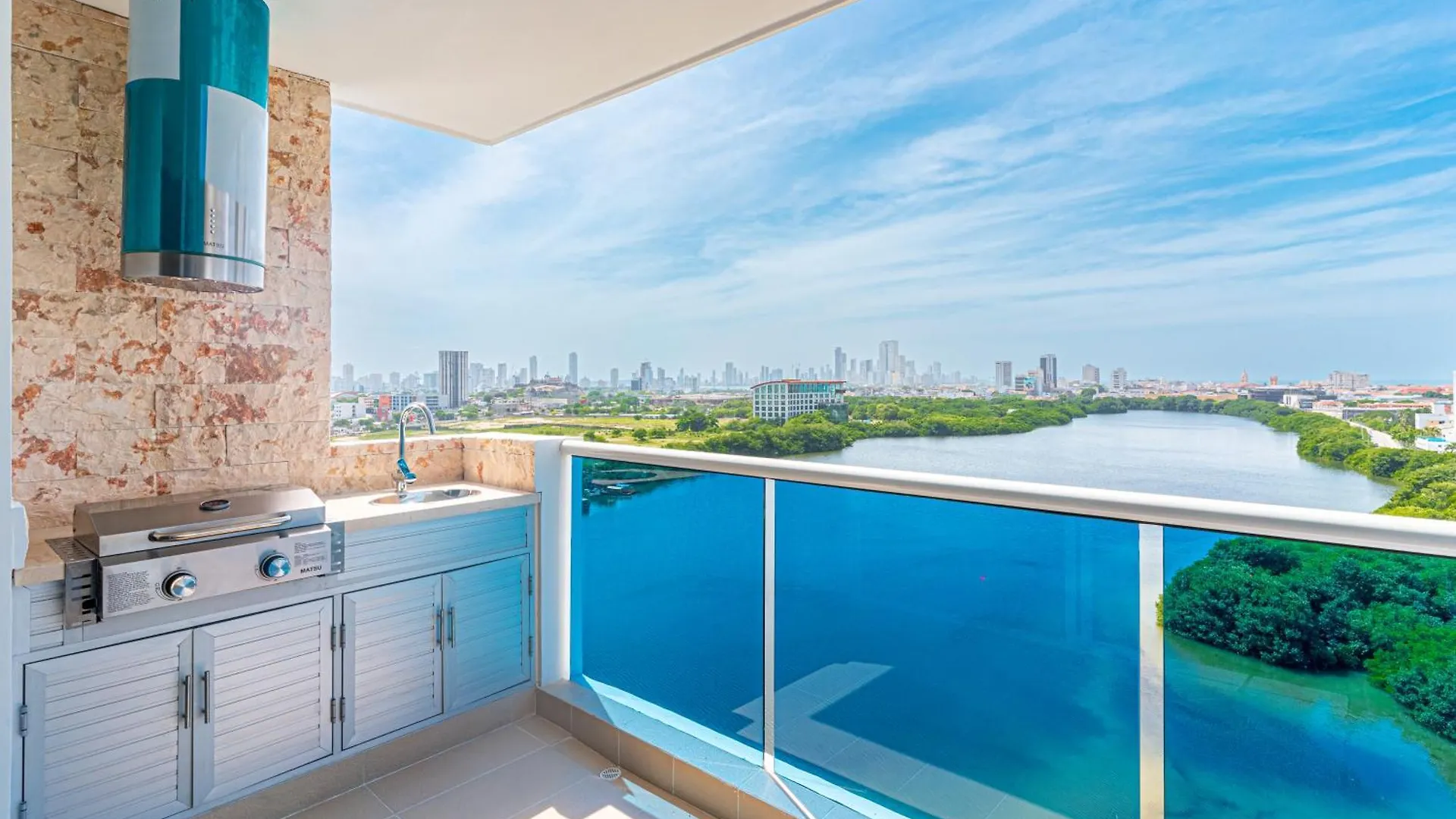 Daire Porto Novo -Spectacular Condo Minutes From The Old City Cartagena Kolombiya
